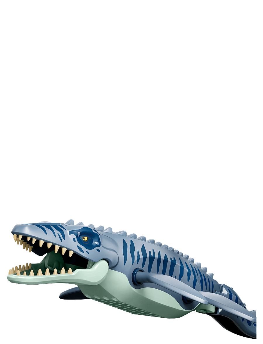 LEGO - Jurassic World Mosasaurus Dinosaur Boat Attack Toy 77983 - multi - 3