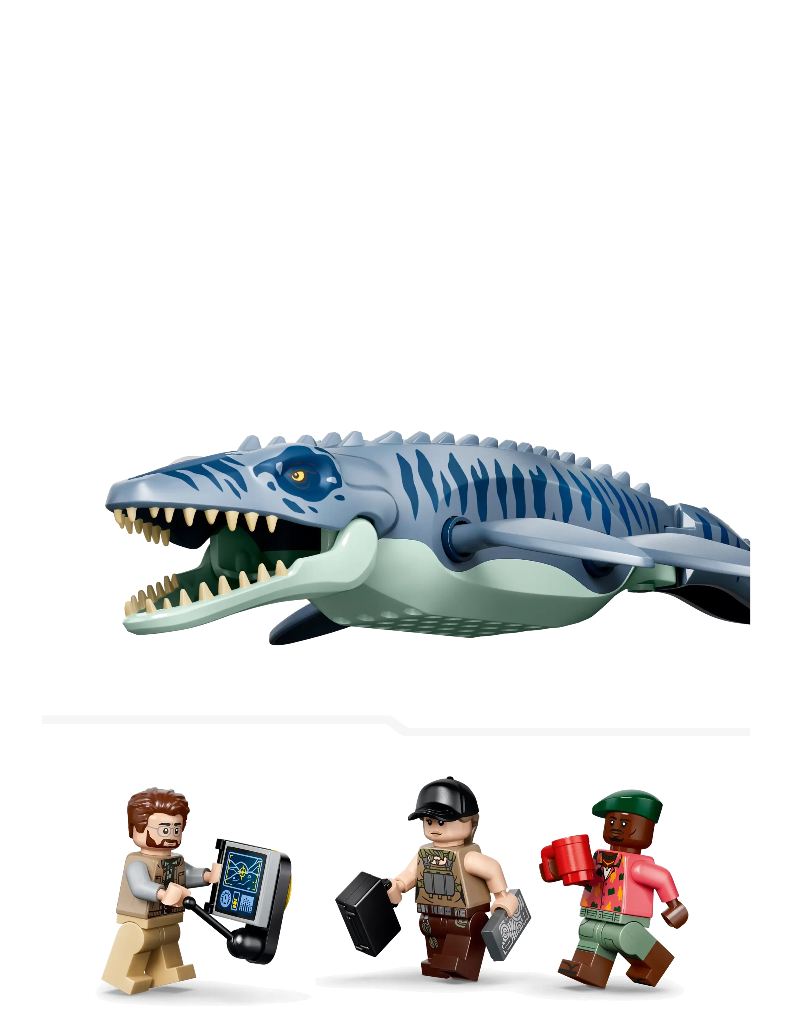 LEGO - Jurassic World Mosasaurus Dinosaur Boat Attack Toy 77983 - multi - 5