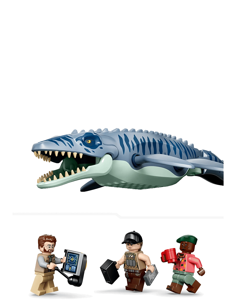 LEGO - Jurassic World Mosasaurus Dinosaur Boat Attack Toy 77983 - multi - 5