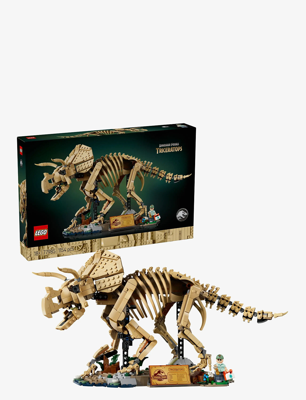 LEGO - Jurassic World Dinosaur Fossils: Triceratops 77985 - multi - 0