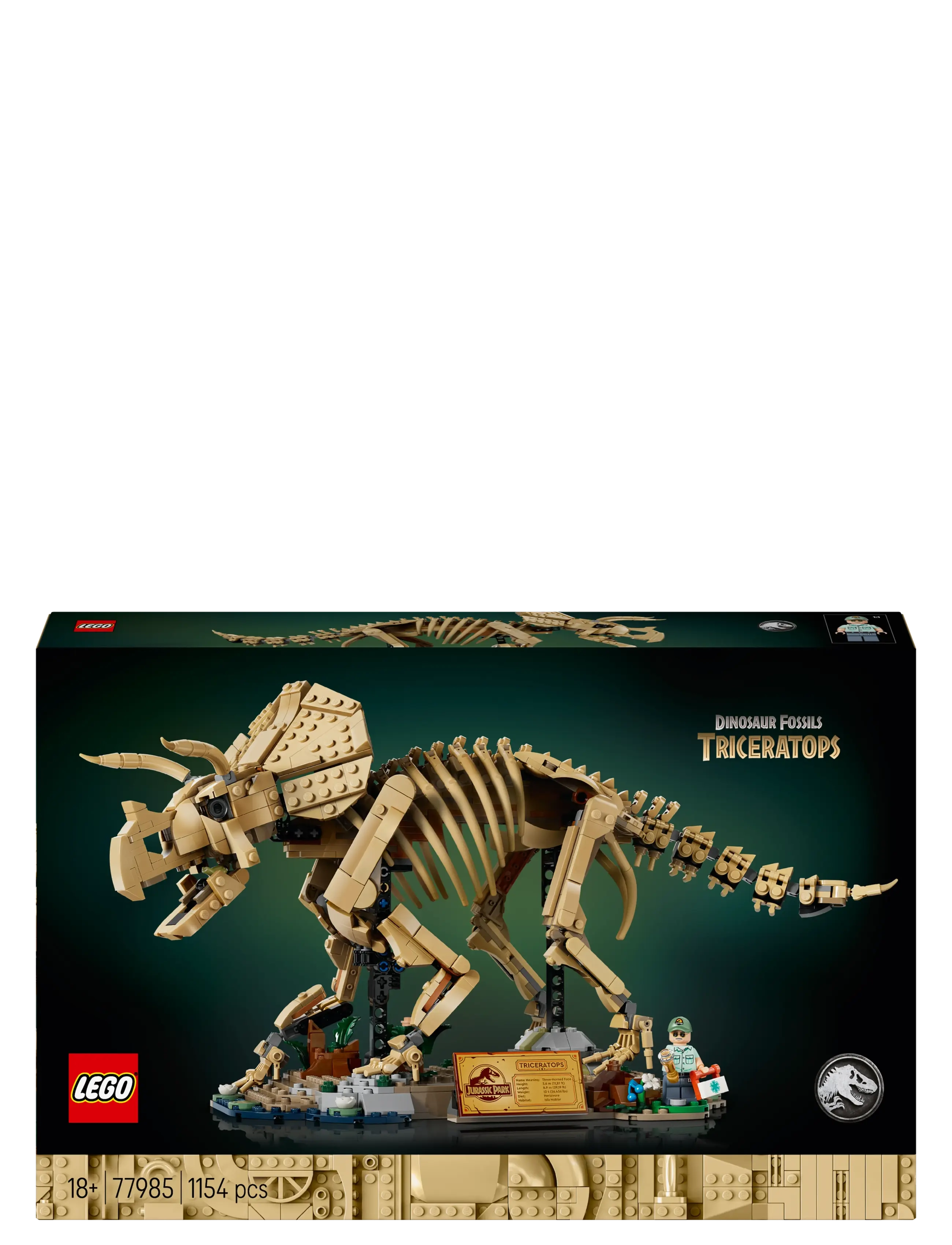 LEGO - Jurassic World Dinosaur Fossils: Triceratops 77985 - lego jurassic world™ - multi - 3