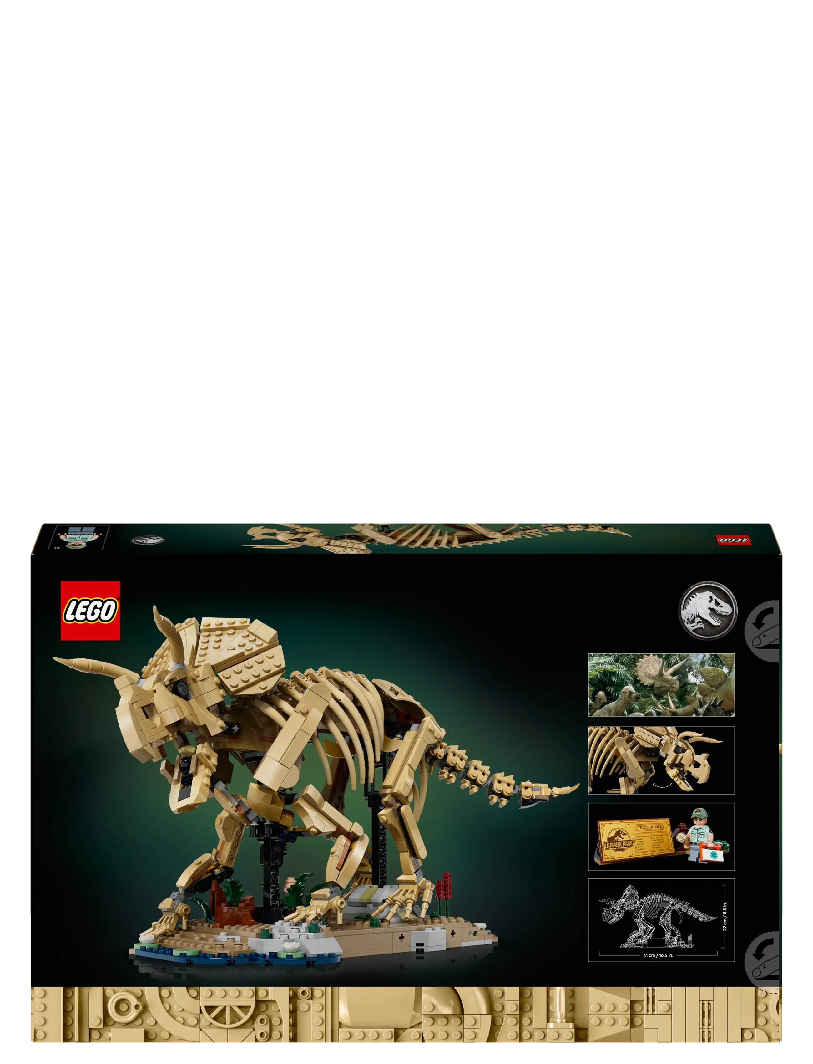 LEGO - Jurassic World Dinosaur Fossils: Triceratops 77985 - lego jurassic world™ - multi - 4