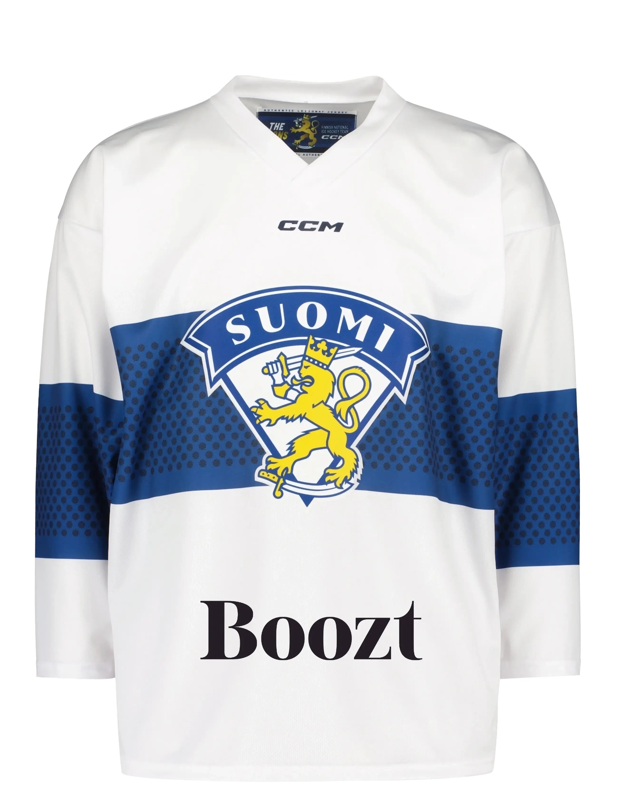 Finland Ice Hockey Leijonat Ccm Fanipaita, Vieras, XXL, White, Sports Overdele & T-shirts > Sport Long Sleeve Overdele, Dame
