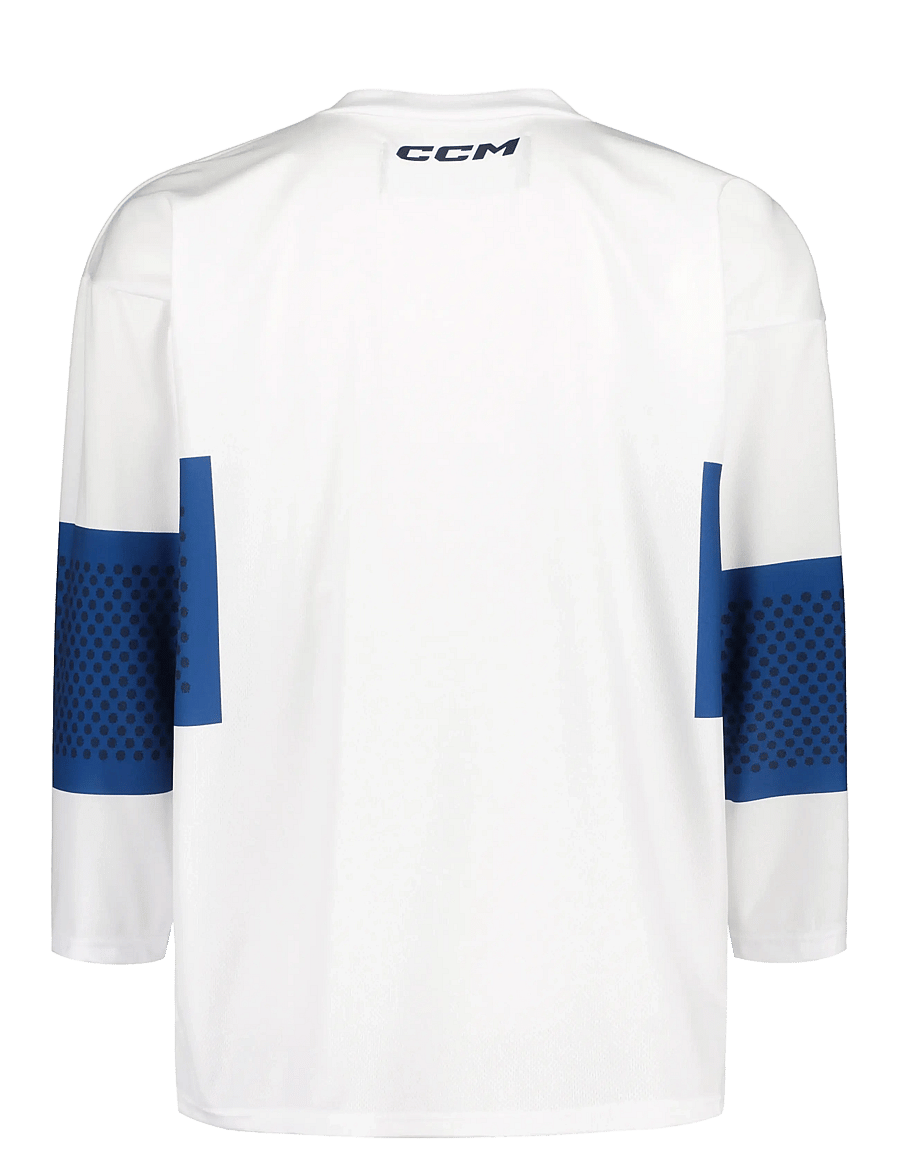 Finland Ice Hockey - Leijonat CCM fanipaita, vieras - långärmade tröjor - white - 1