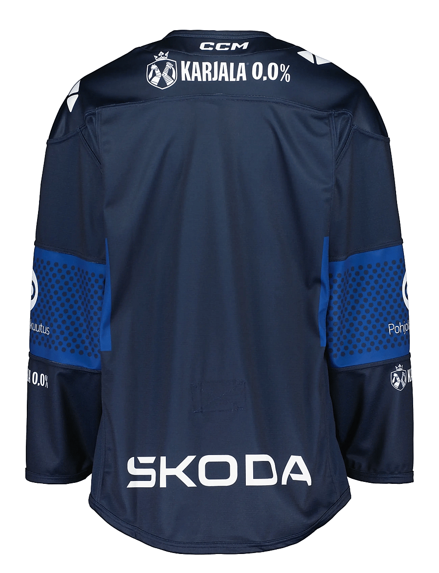 Finland Ice Hockey - Leijonat CCM AITO Pelipaita - toppe & t-shirts - navy - 1