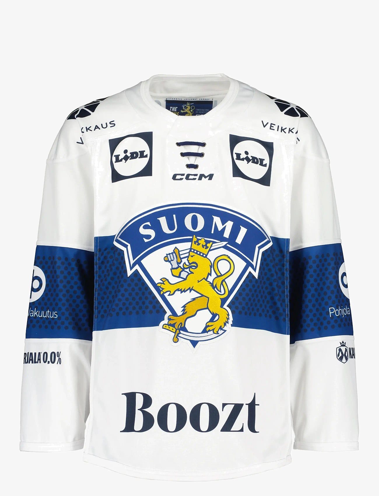 Finland Ice Hockey - Leijonat CCM AITO Pelipaita - langærmede t-shirts - white - 0