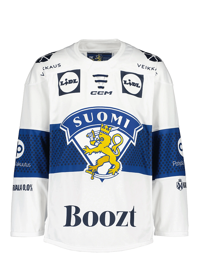 Finland Ice Hockey - Leijonat CCM AITO Pelipaita - langærmede t-shirts - white - 0