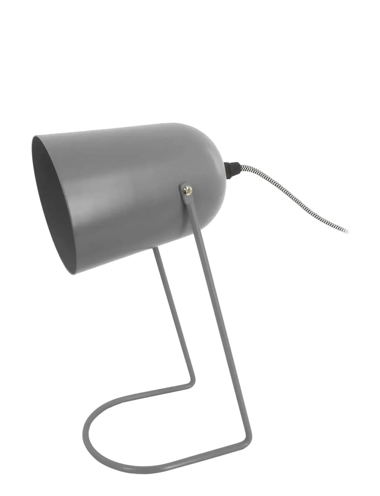 Leitmotiv Table Lamp Enchant, Ø 18 cm, Grey, Lamper > Bordlamper, Unisex