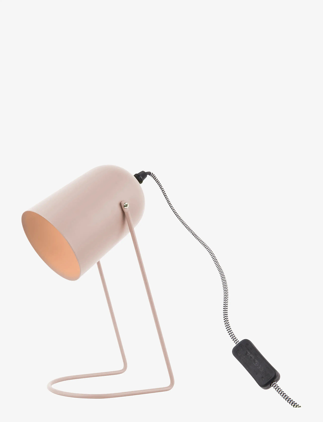Leitmotiv - Table Lamp Enchant iron matt soft pink - bordslampor - pink - 0