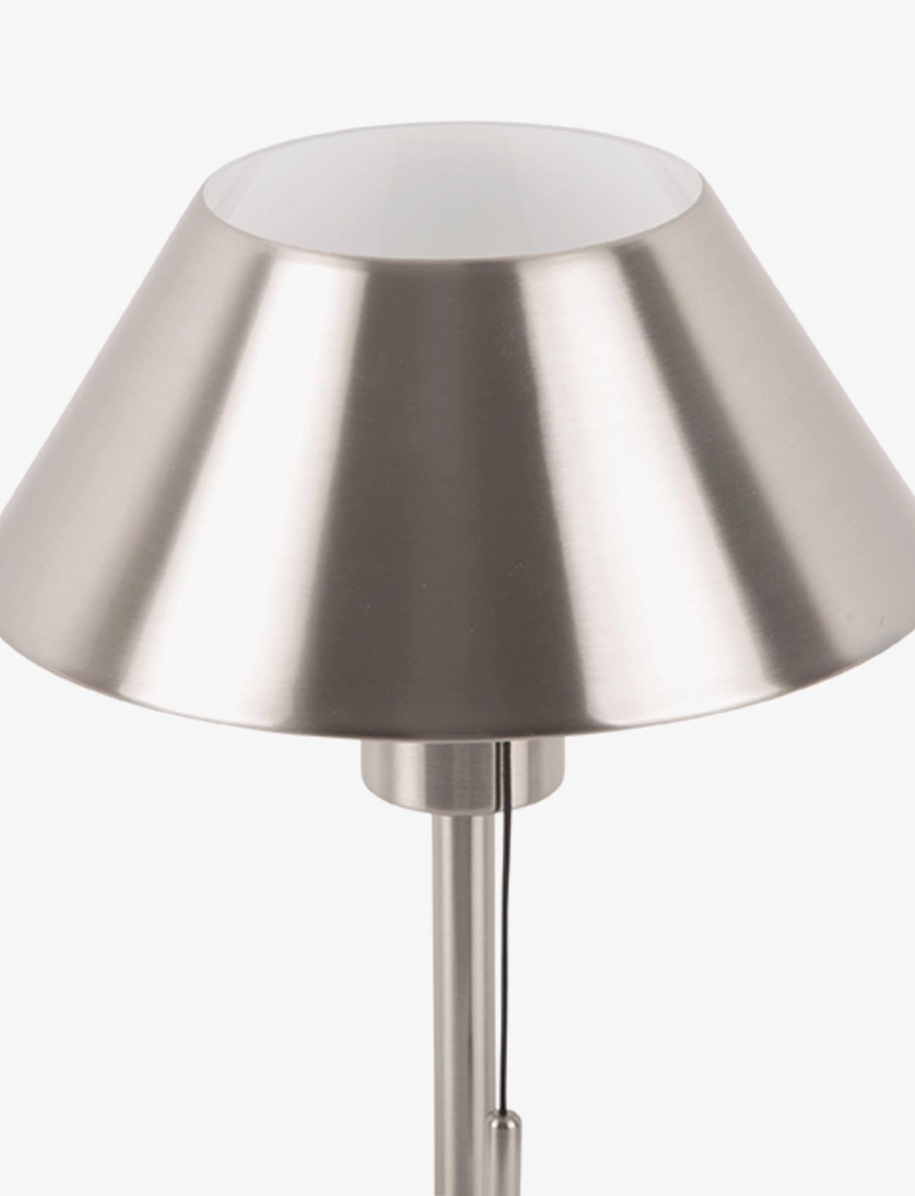 Leitmotiv - Table lamp Office Retro metal brushed nickel plated - brushed - 1