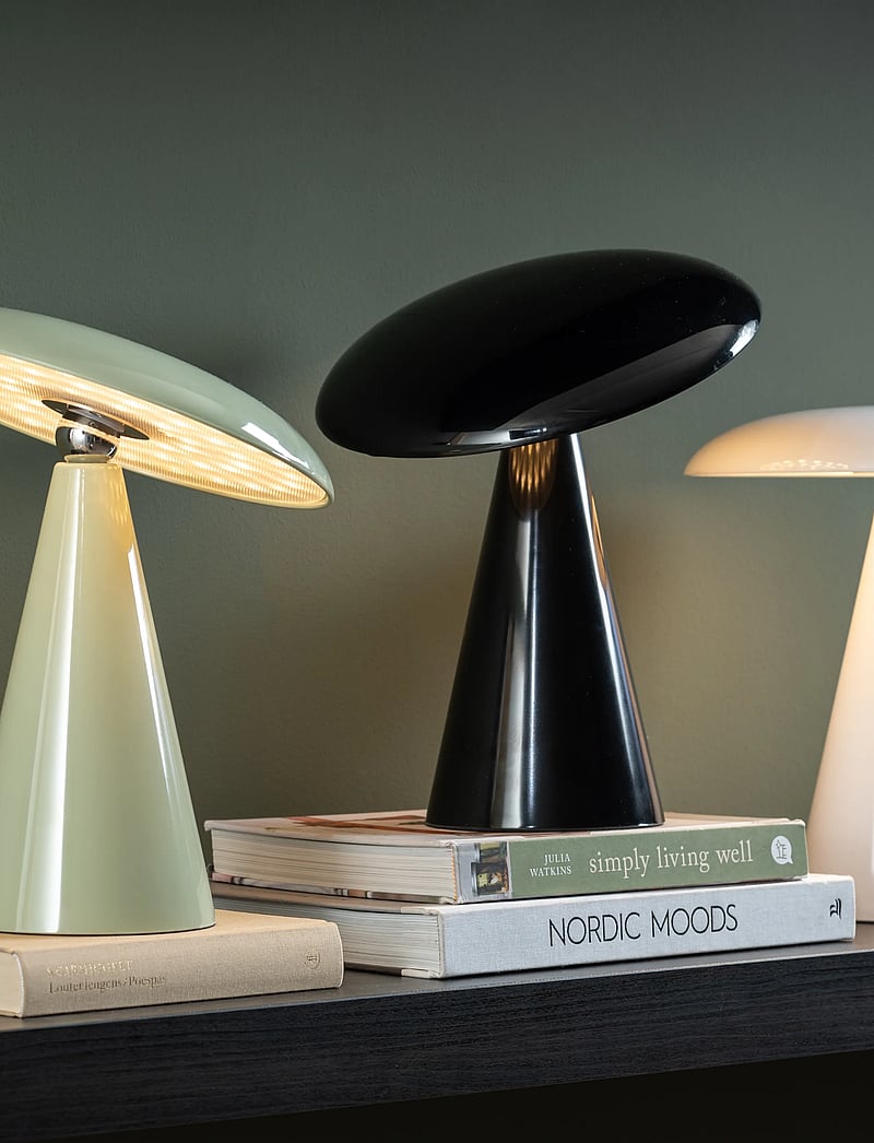 Leitmotiv - Table Lamp Phoebe LED - kaasaskantavad lambid - black - 2