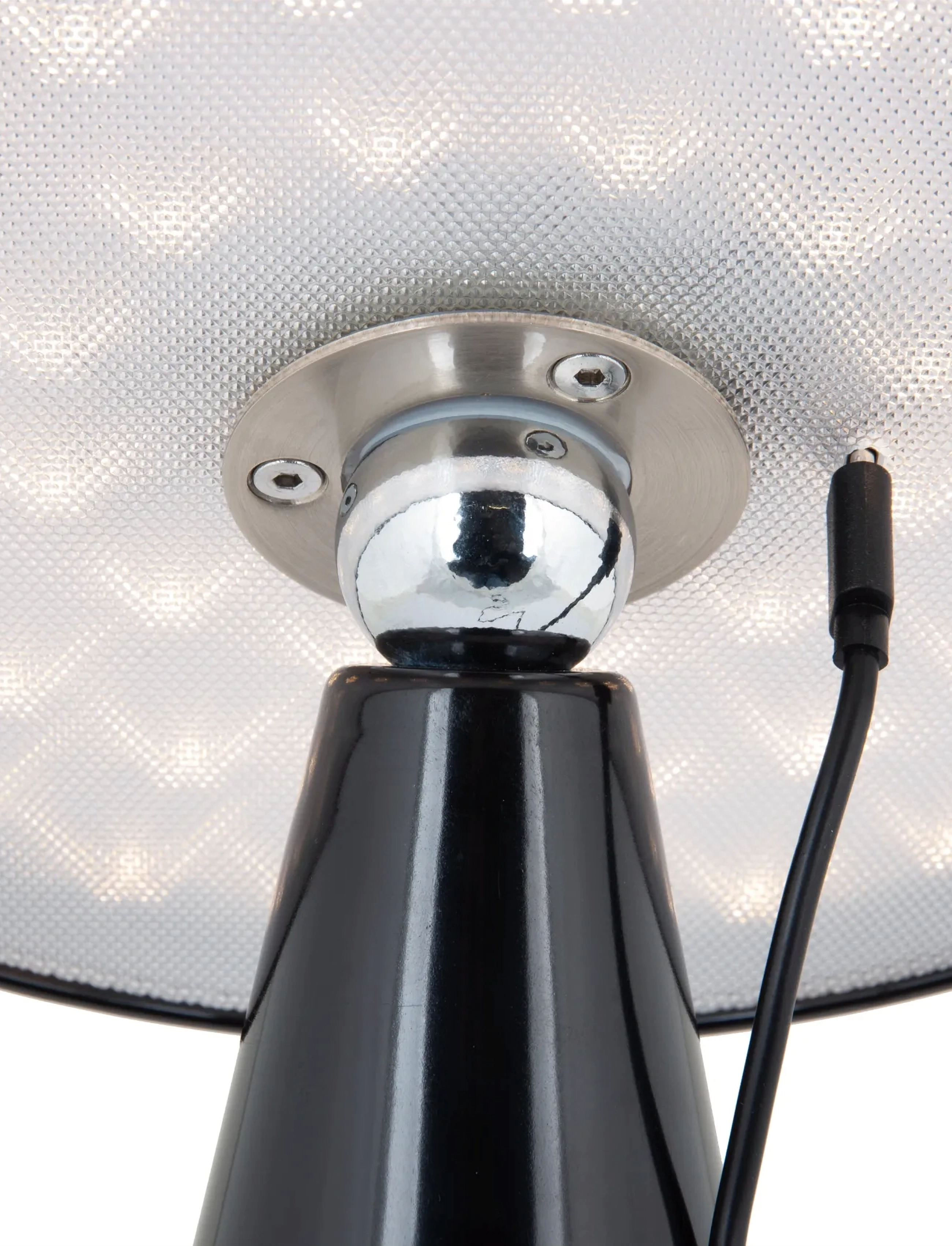 Leitmotiv - Table Lamp Phoebe LED - transportable lamper - black - 3
