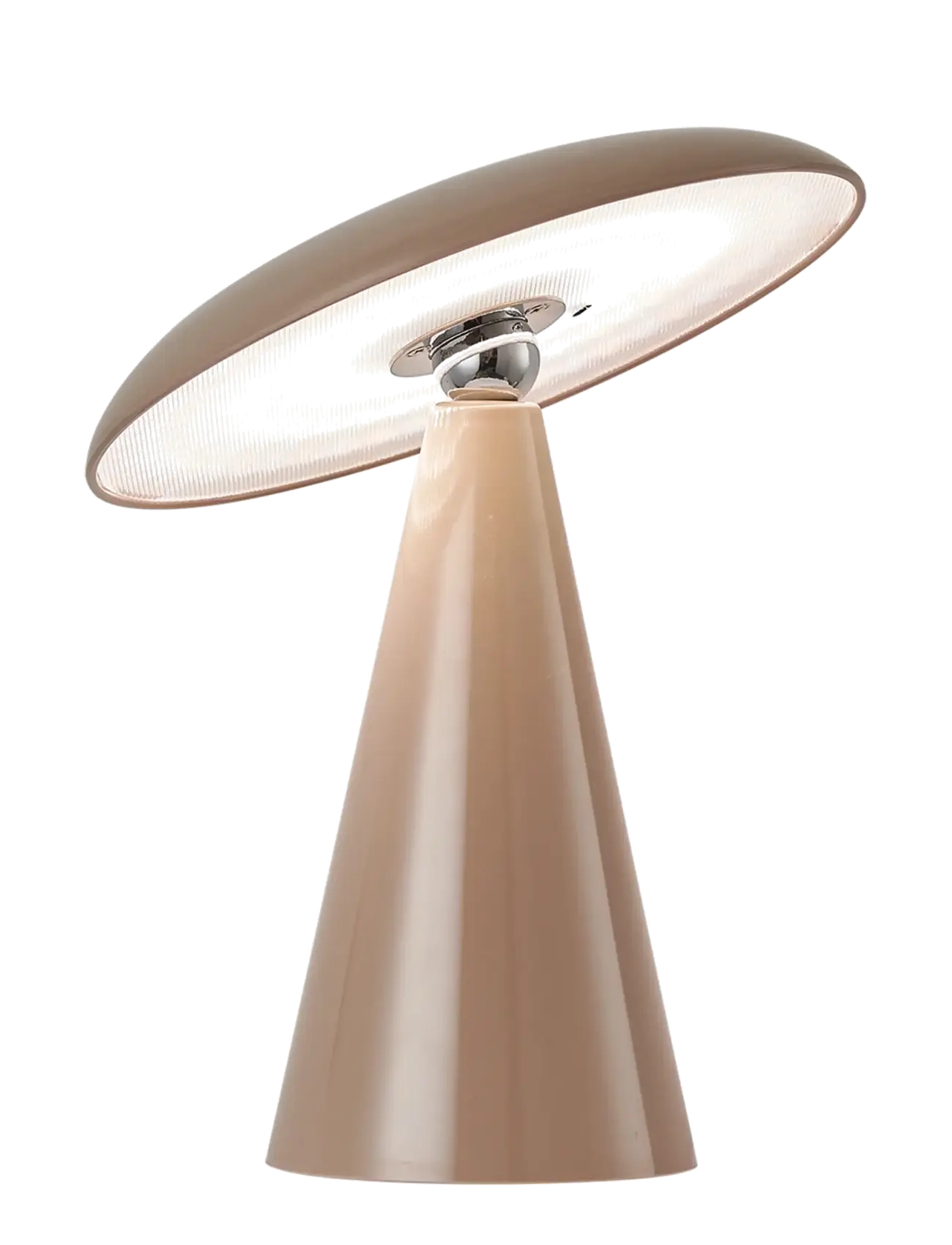 Leitmotiv Table Lamp Phoebe Led, H26 cm, Lamps, Beige - Homeware