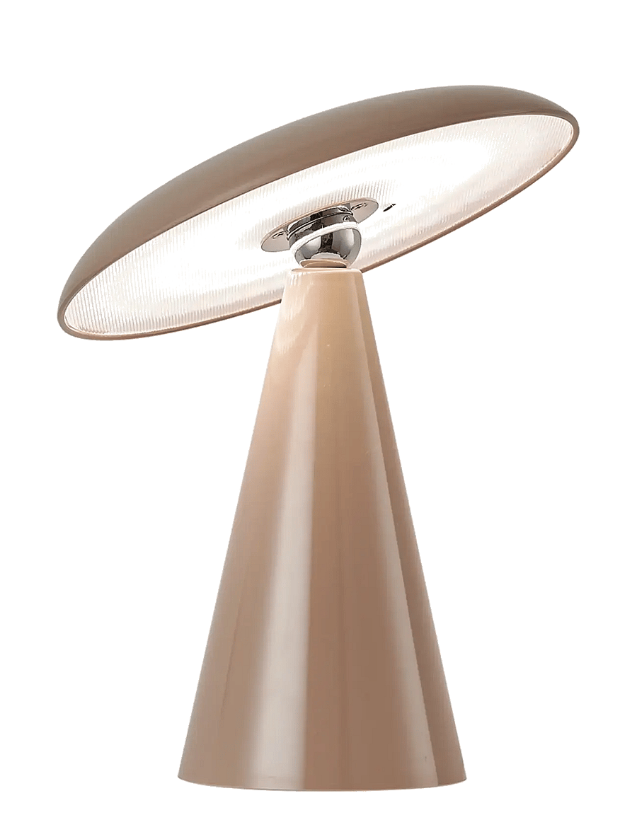 Leitmotiv - Table Lamp Phoebe LED - mobile lampen - brown - 0