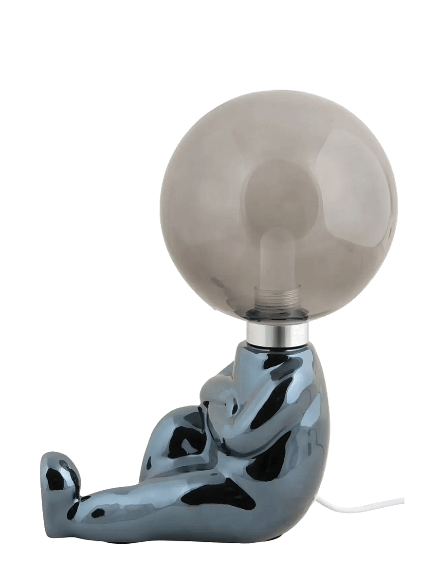 Leitmotiv - Table Lamp Joey LED - bordslampor - black plated - 2