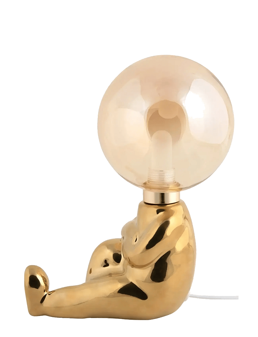 Leitmotiv - Table Lamp Joey LED - bordslampor - gold plated - 2