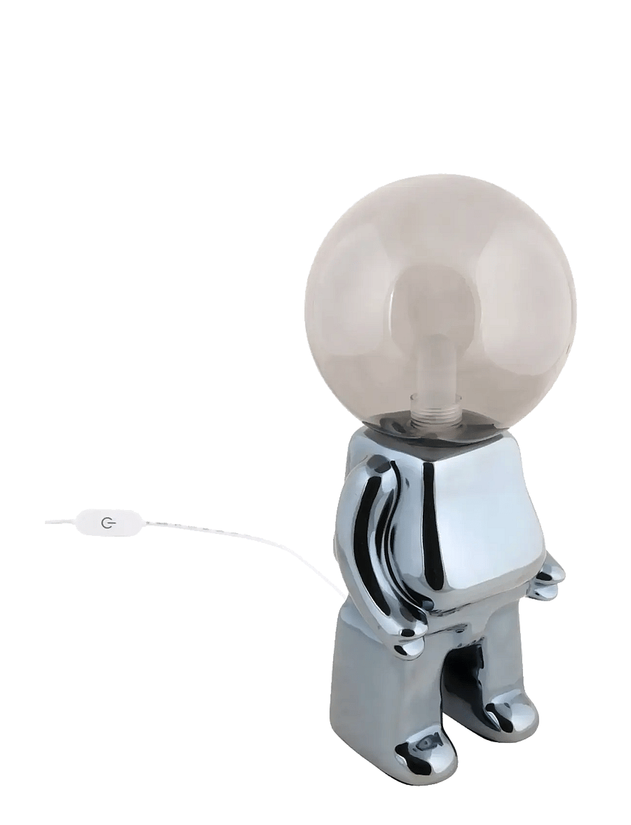 Leitmotiv - Table Lamp Ross LED - belysning - black plated - 3