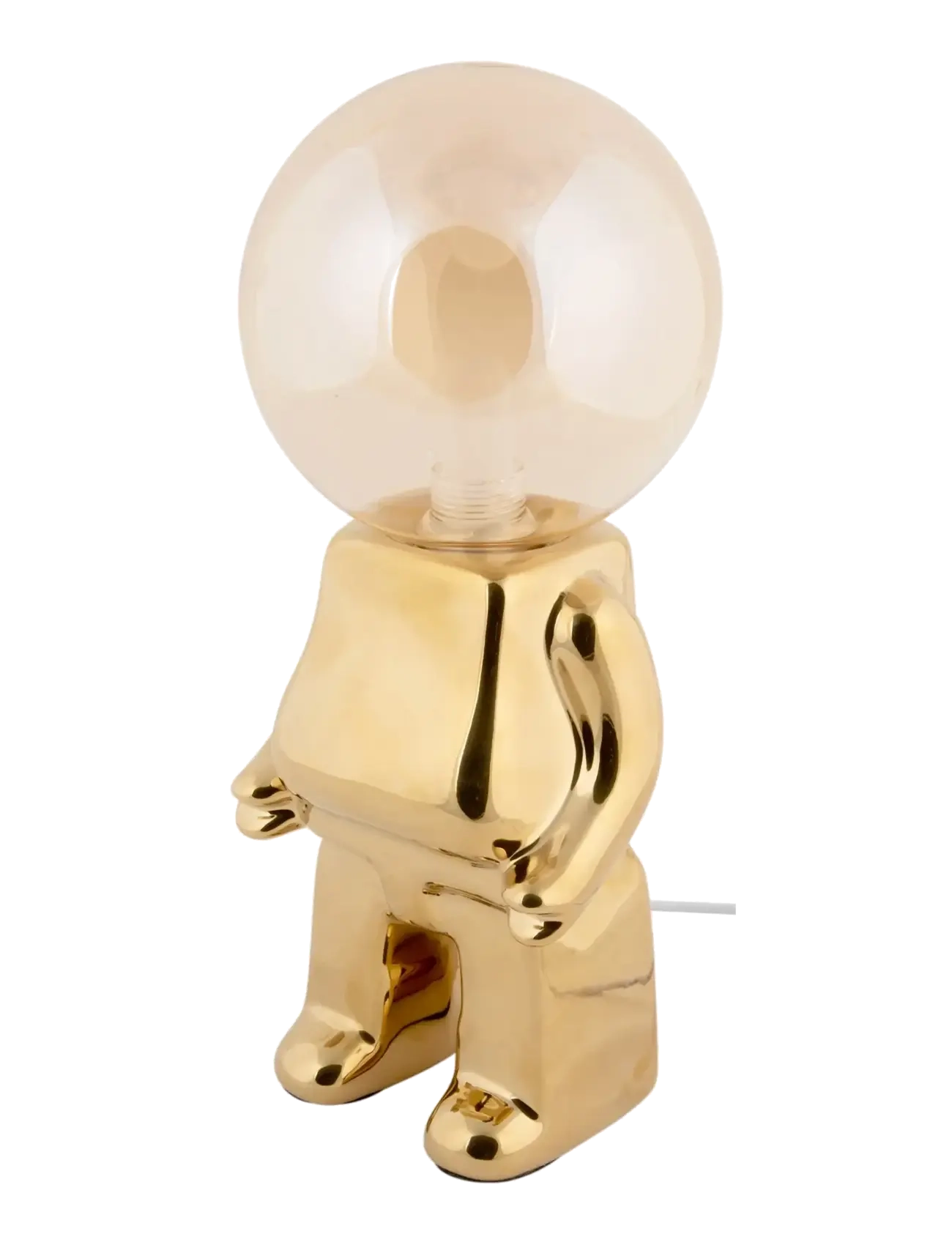 Leitmotiv Table Lamp Ross Led, Bordlampe, Guld, Str: H27CM