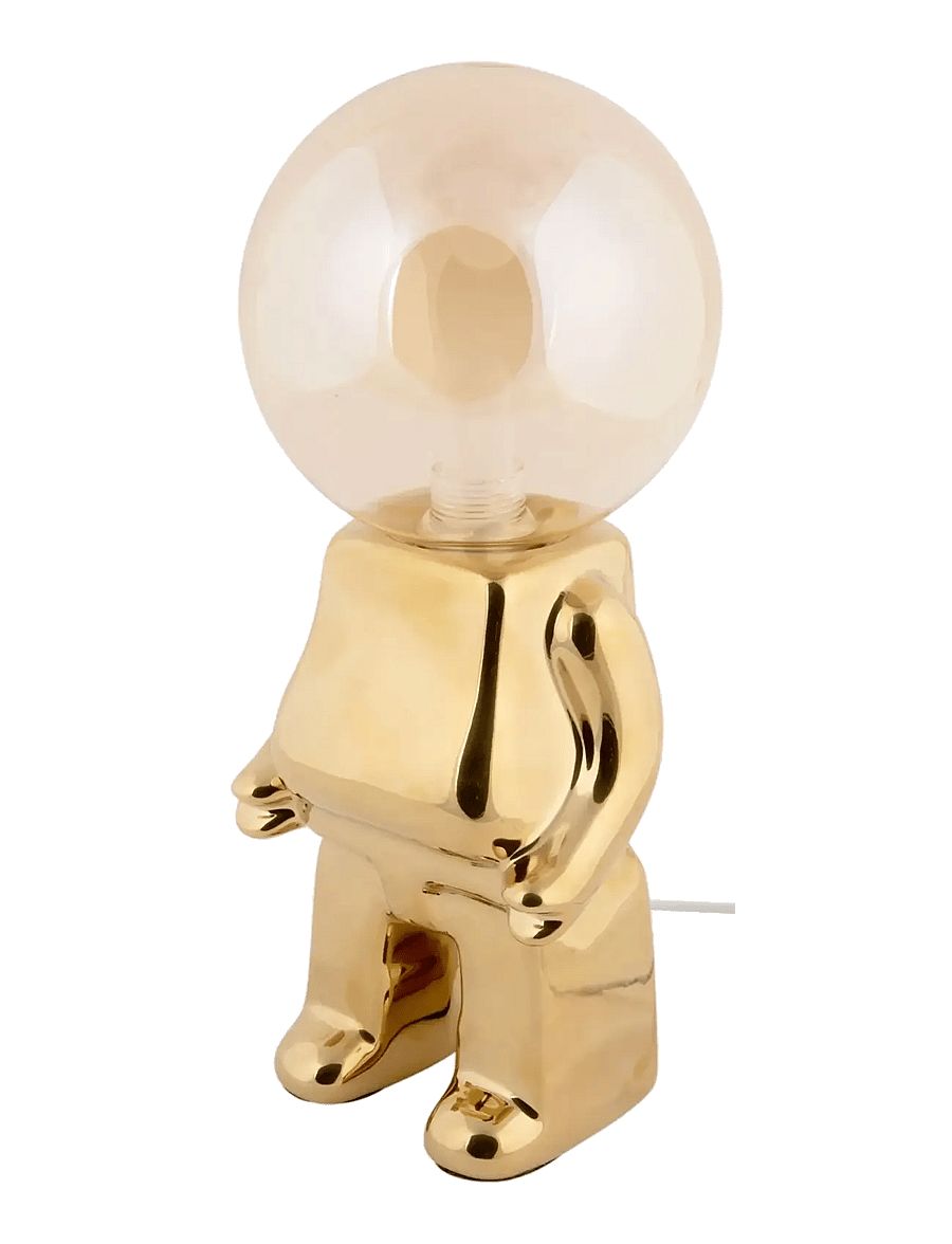 Leitmotiv - Table Lamp Ross LED - bordslampor - gold plated - 1