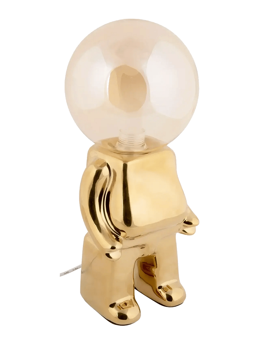 Leitmotiv - Table Lamp Ross LED - bordslampor - gold plated - 3
