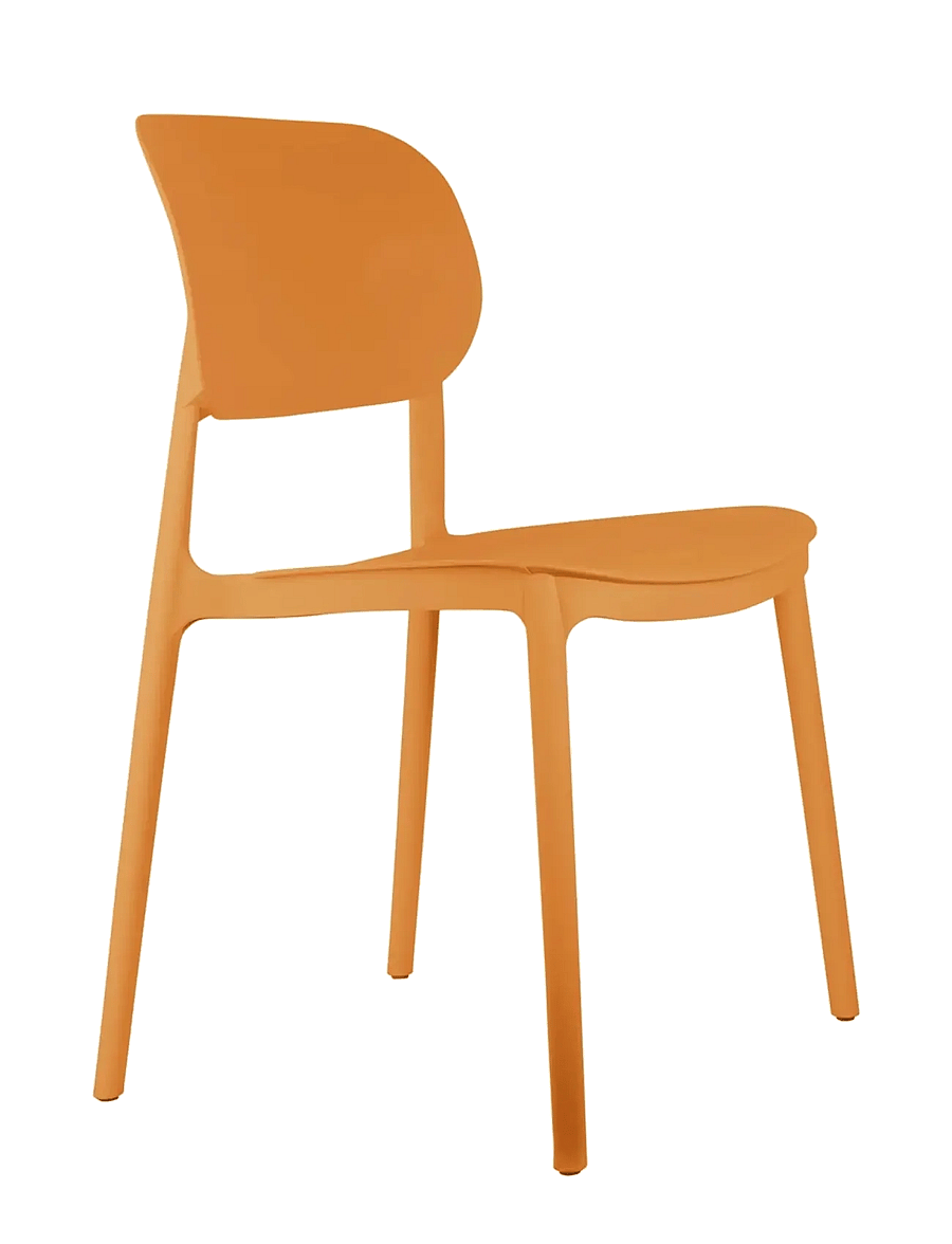 Leitmotiv - Dining Chair Cheer - stühle - ochre yellow - 1