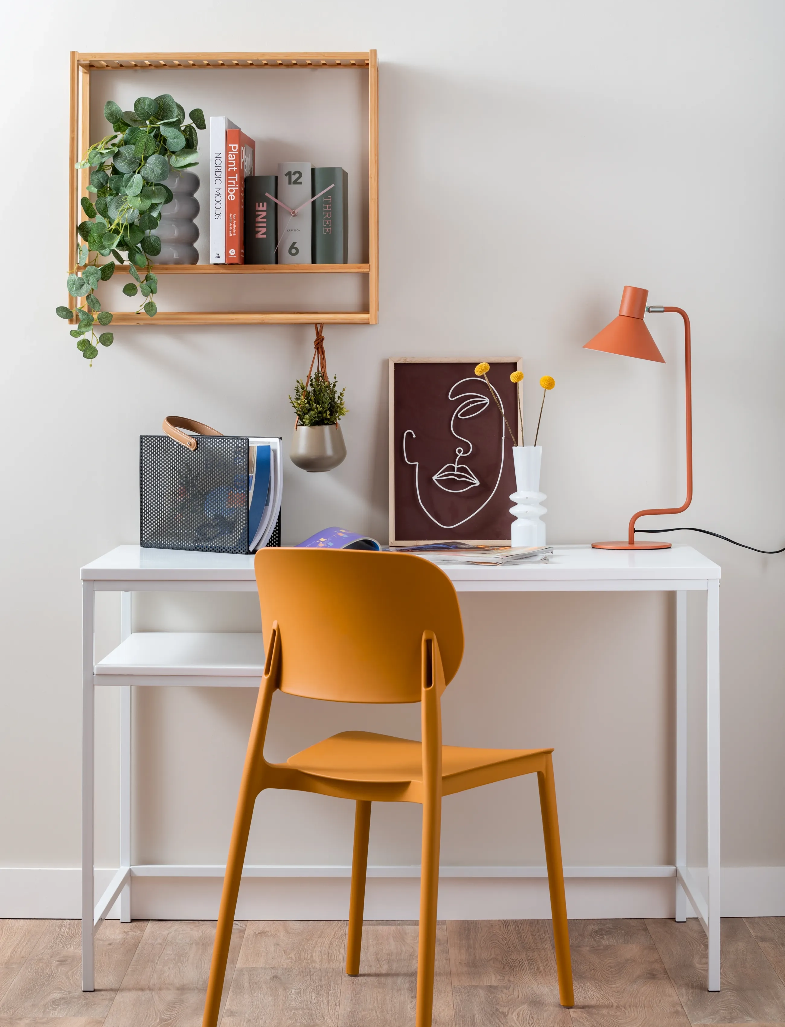 Leitmotiv Dining Chair Cheer, H81.5 cm, Chairs & Stools, Orange - Chairs, Homeware