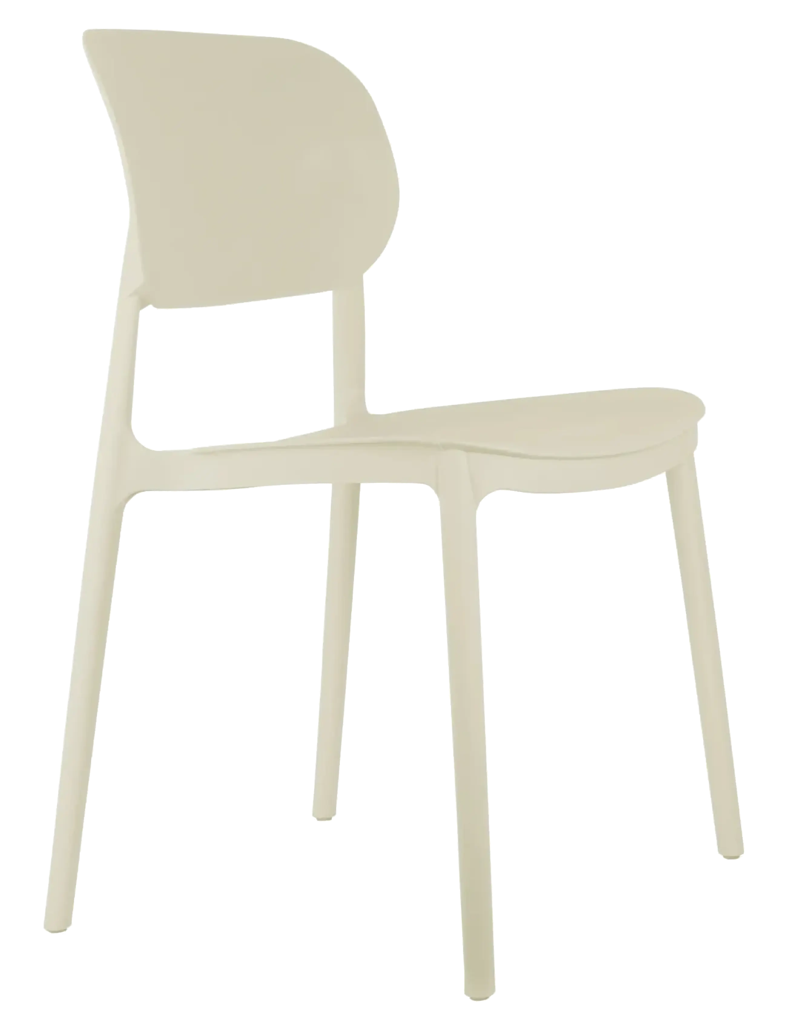 Leitmotiv Dining Chair Cheer, Stol, Creme, Str: H81.5CM