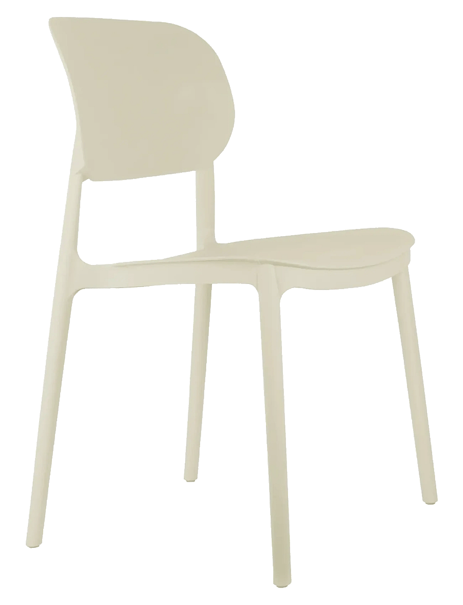 Leitmotiv - Dining Chair Cheer - stühle - off white - 1