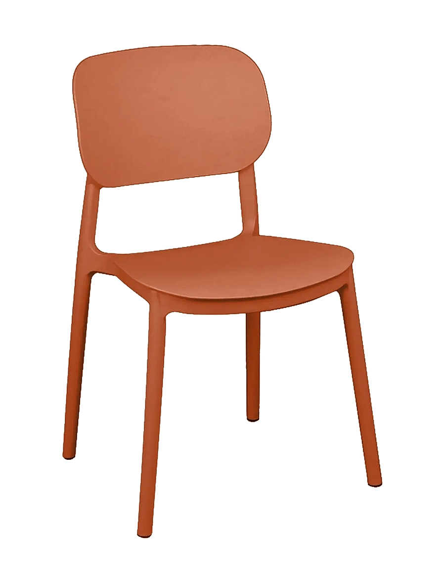 Leitmotiv - Dining Chair Cheer - stühle - orange - 1