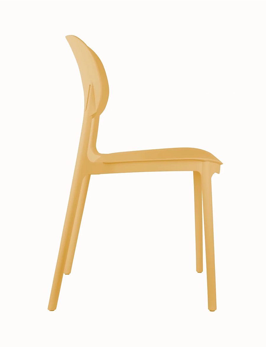 Leitmotiv - Dining Chair Cheer - toolid - sand brown - 0