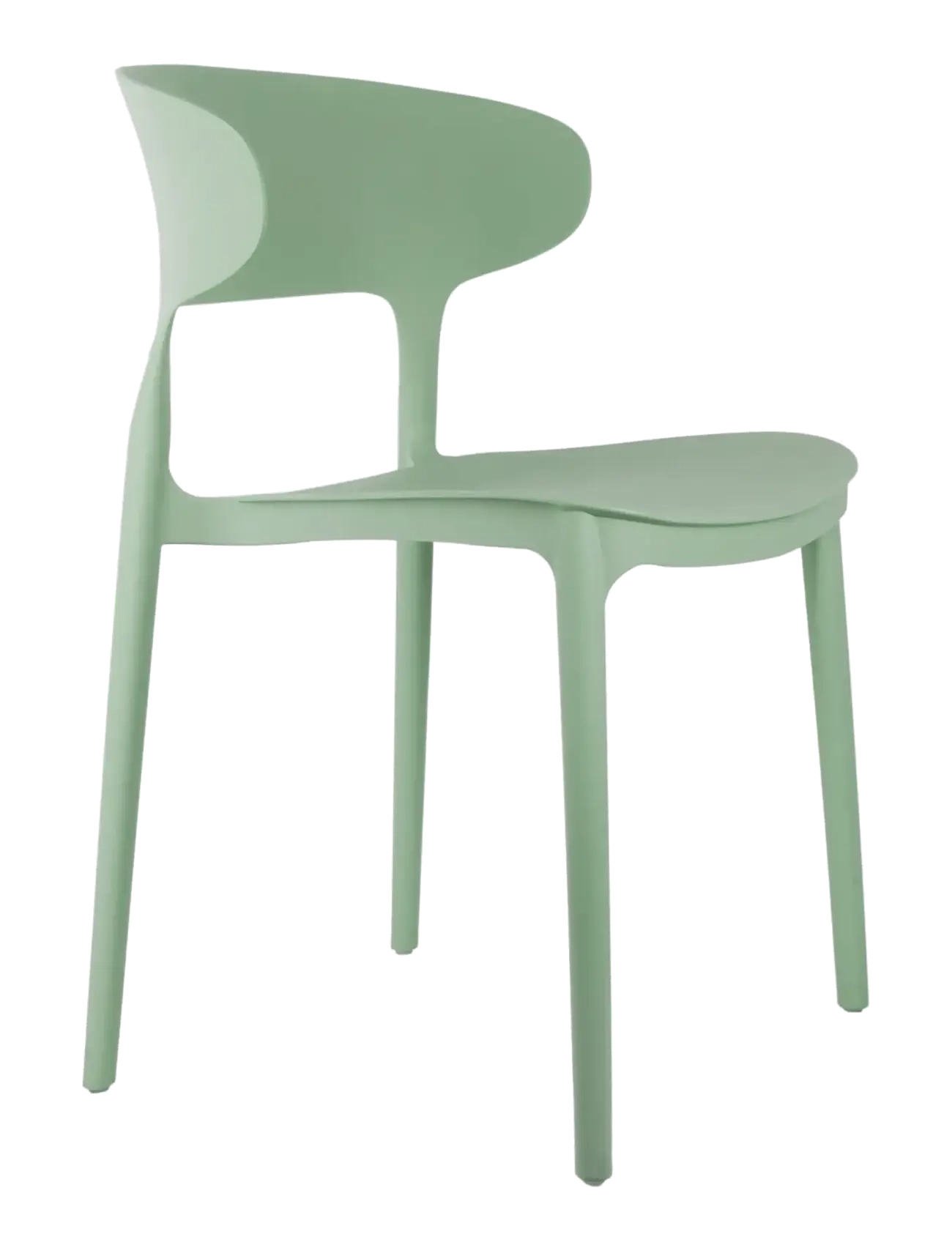 Leitmotiv Dining Chair Fain, Stol, Grøn, Str: H75CM