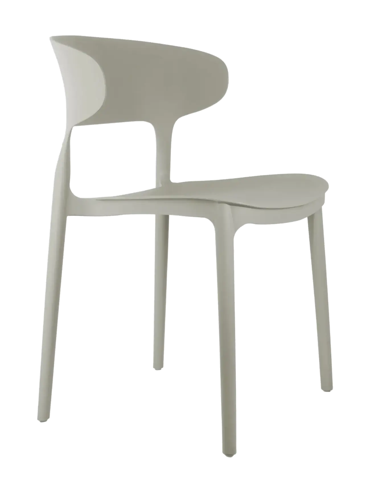 Leitmotiv Dining Chair Fain, Stol, Grå, Str: H75CM