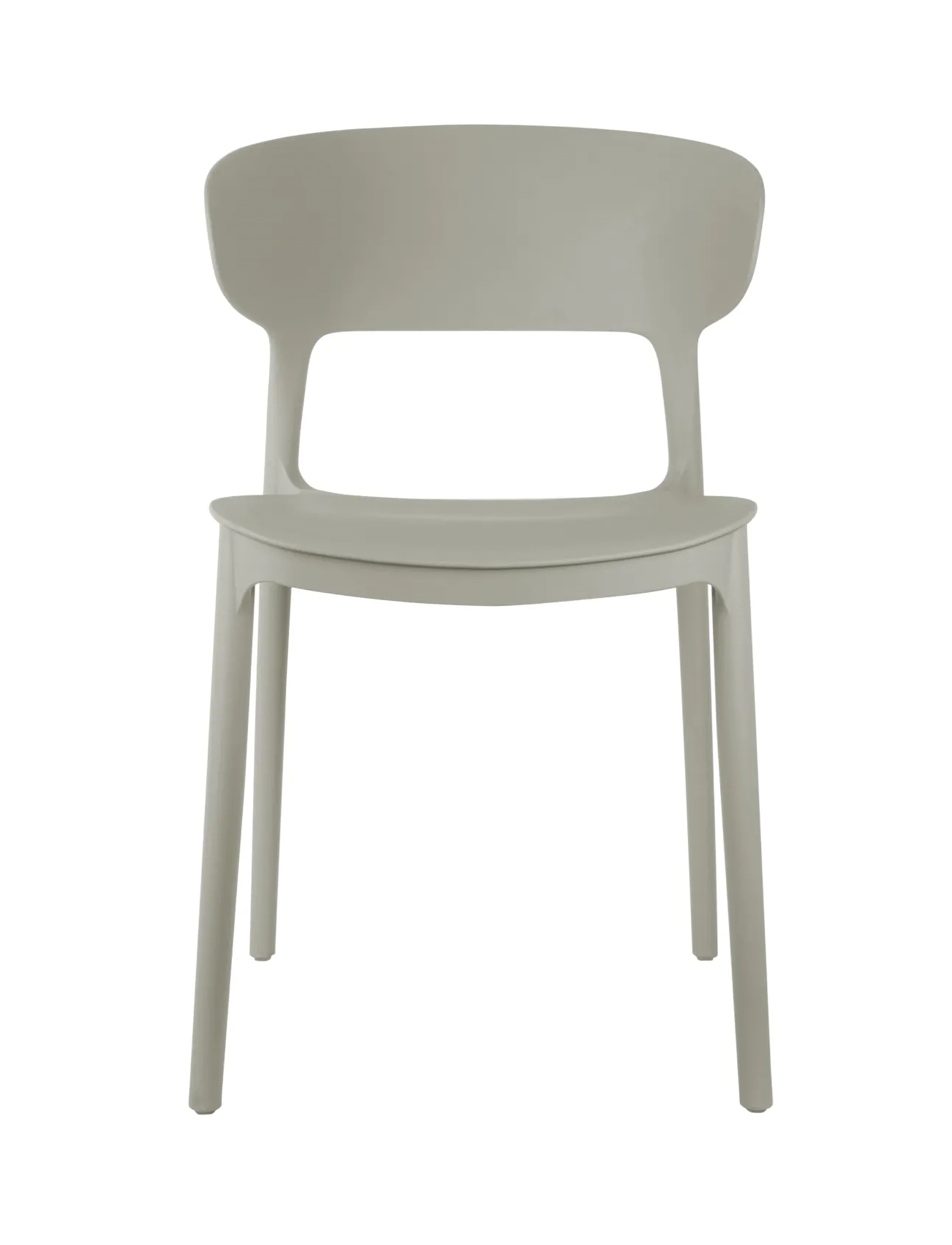 Leitmotiv Dining Chair Fain, H75 cm, Chairs & Stools, Grau - Chairs, Homeware