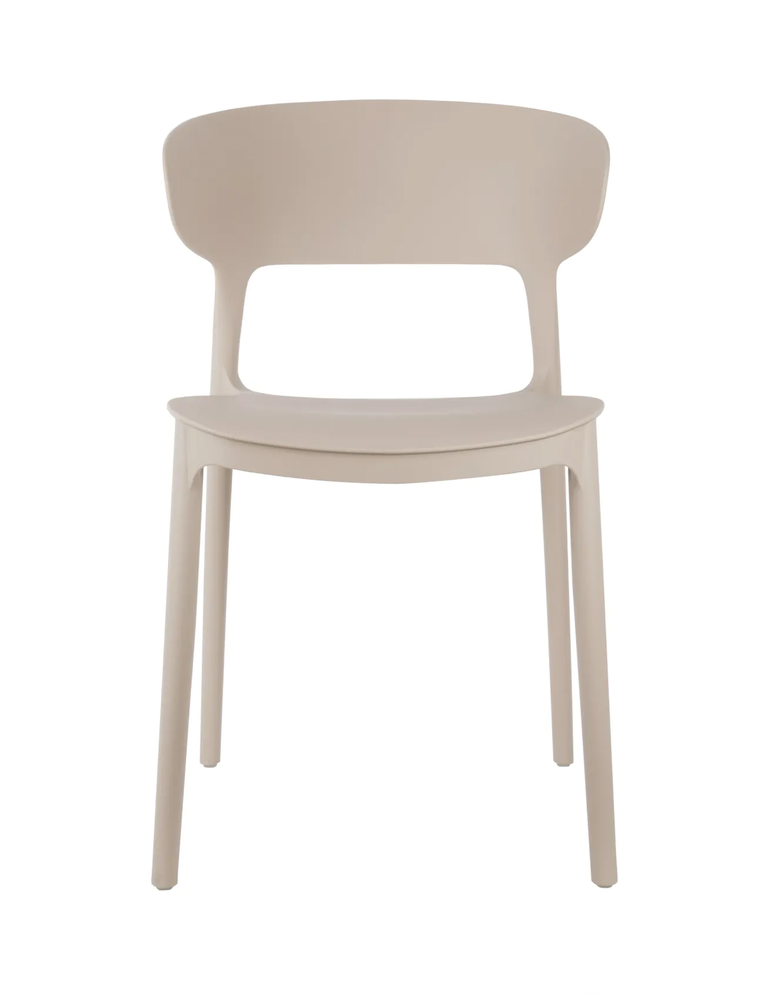 Leitmotiv Dining Chair Fain, H75 cm, Chairs & Stools, Beige - Chairs, Homeware