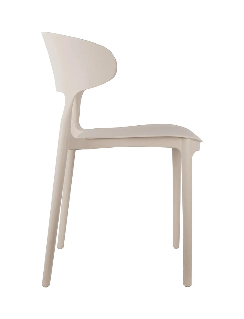 Leitmotiv - Dining Chair Fain - toolid - warm grey - 3