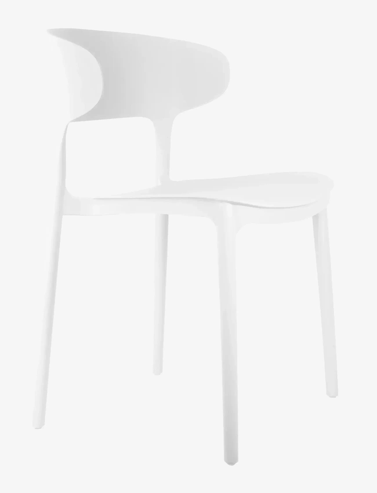 Leitmotiv - Dining Chair Fain - stolar - white - 0