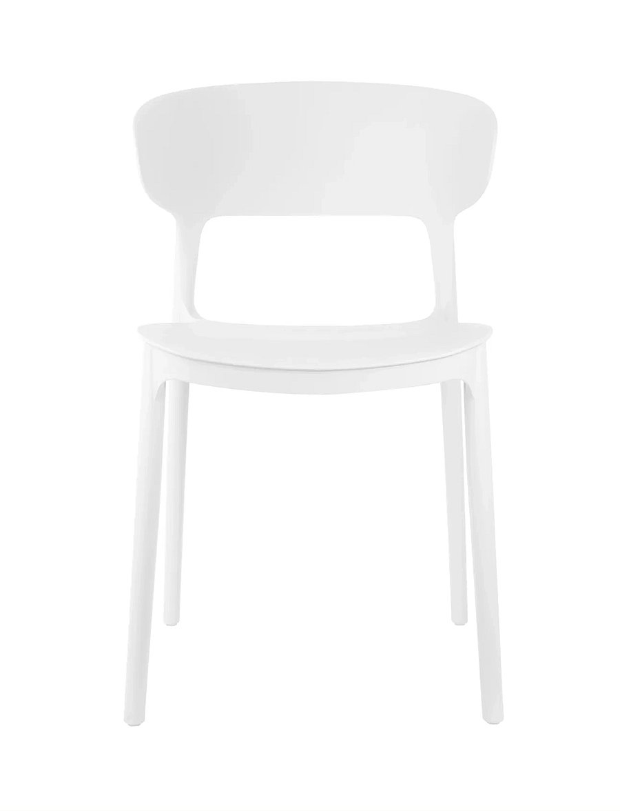 Leitmotiv - Dining Chair Fain - stühle - white - 3