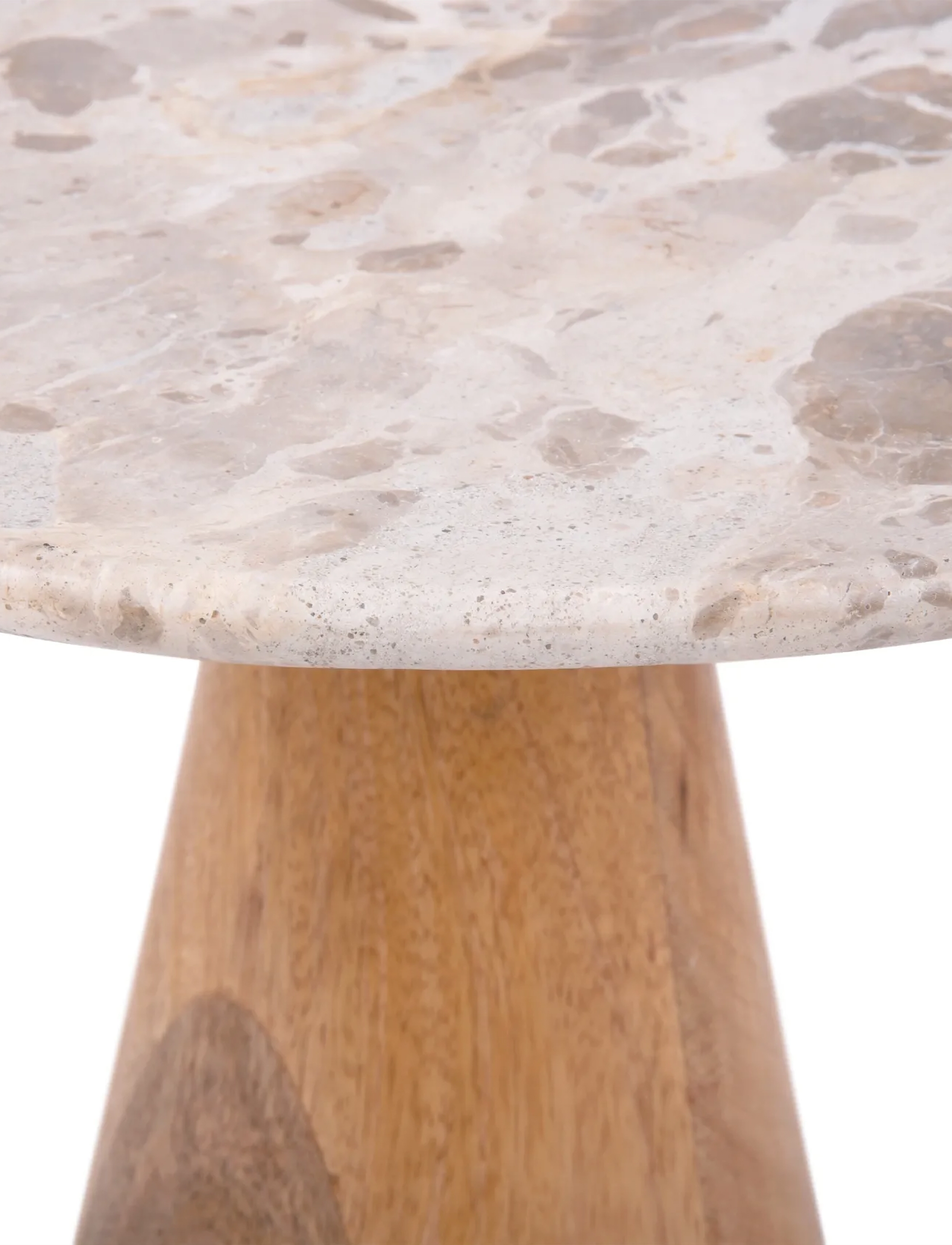Leitmotiv - Table Force Wide - sidobord & småbord - brown - 2