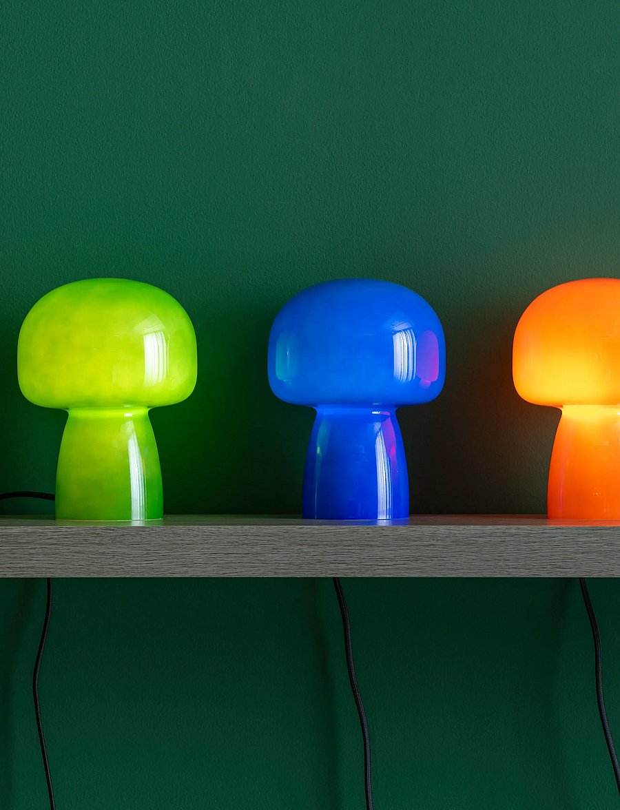 Leitmotiv - Table Lamp Funky Rocket Lava - bordslampor - blue - 3