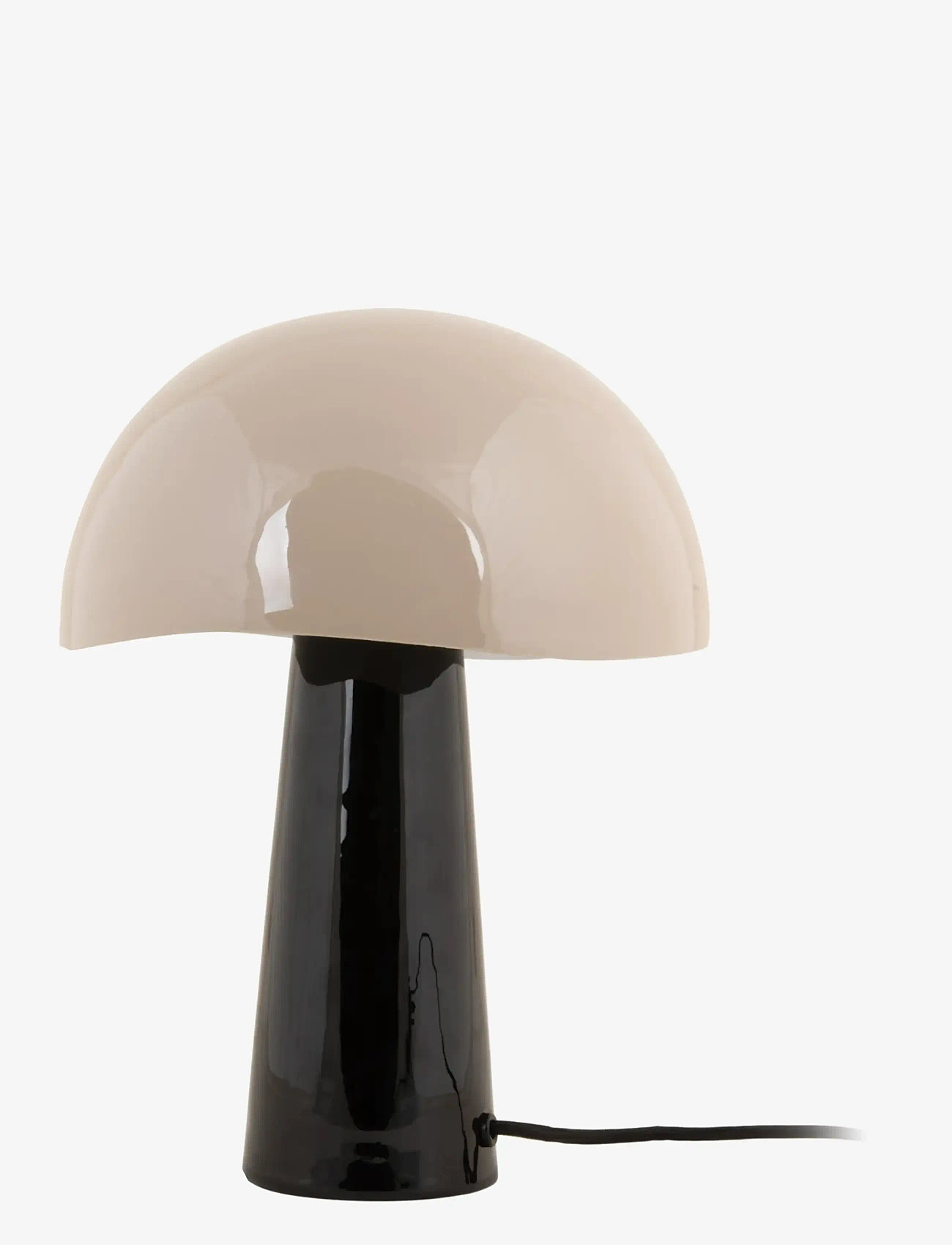 Leitmotiv - Table Lamp Grato - table lamps - black and warm grey - 1