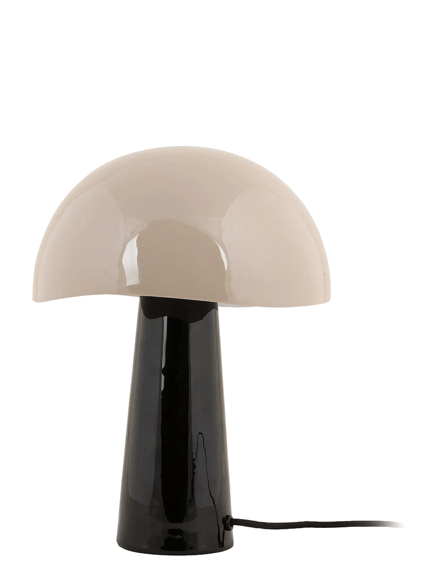 Leitmotiv - Table Lamp Grato - schreibtisch- & tischlampen - black and warm grey - 1