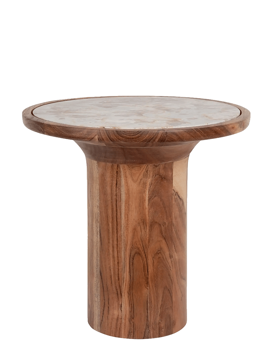 Leitmotiv - Side Table Tubo High - brown - 1