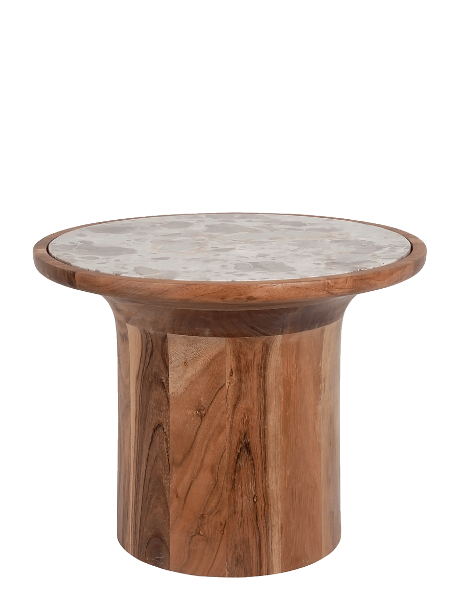 Leitmotiv - Side Table Tubo - beistelltische & kleine tische - brown - 1