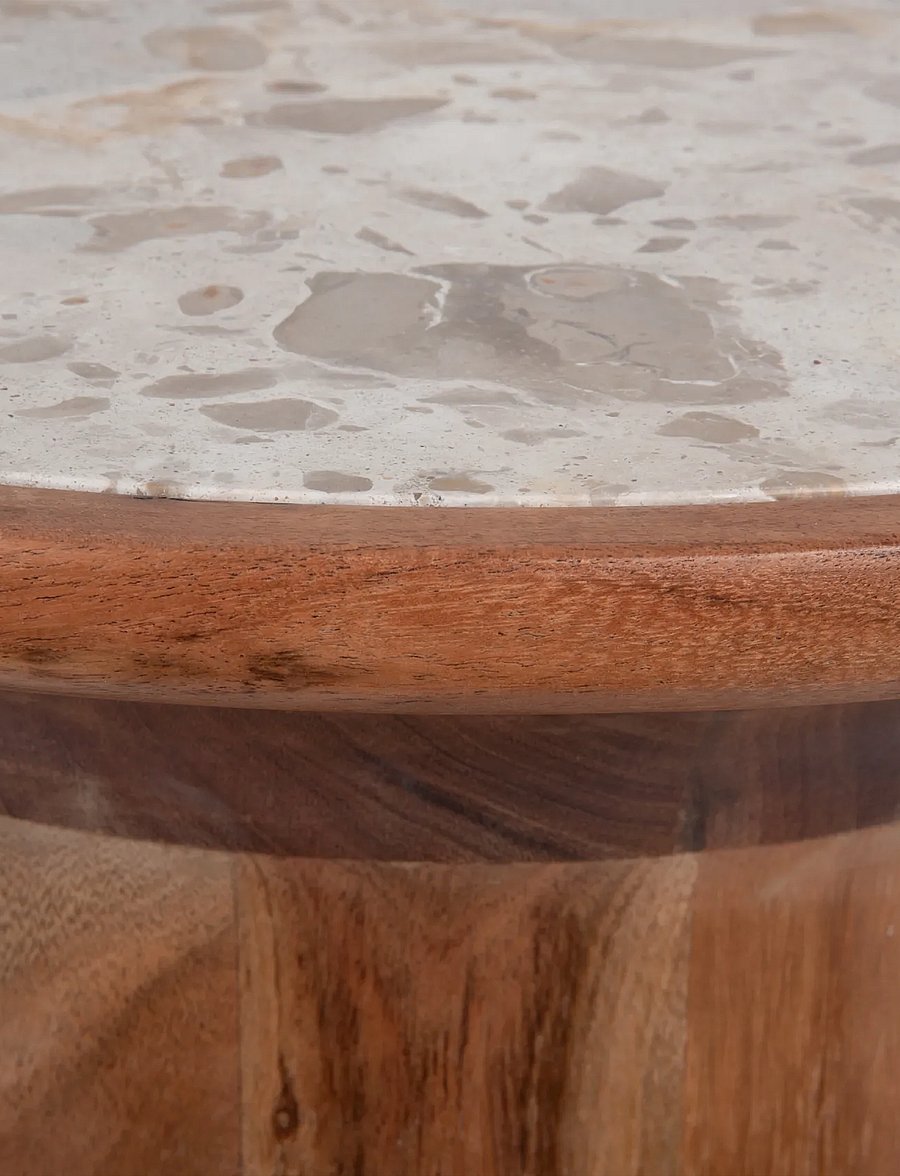 Leitmotiv - Side Table Tubo - beistelltische & kleine tische - brown - 3