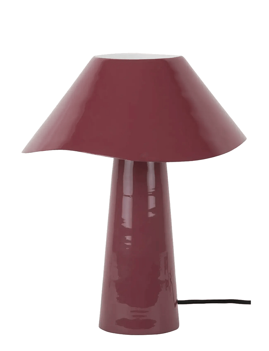 Leitmotiv - Table Lamp Ameno - schreibtisch- & tischlampen - dark mauve - 1