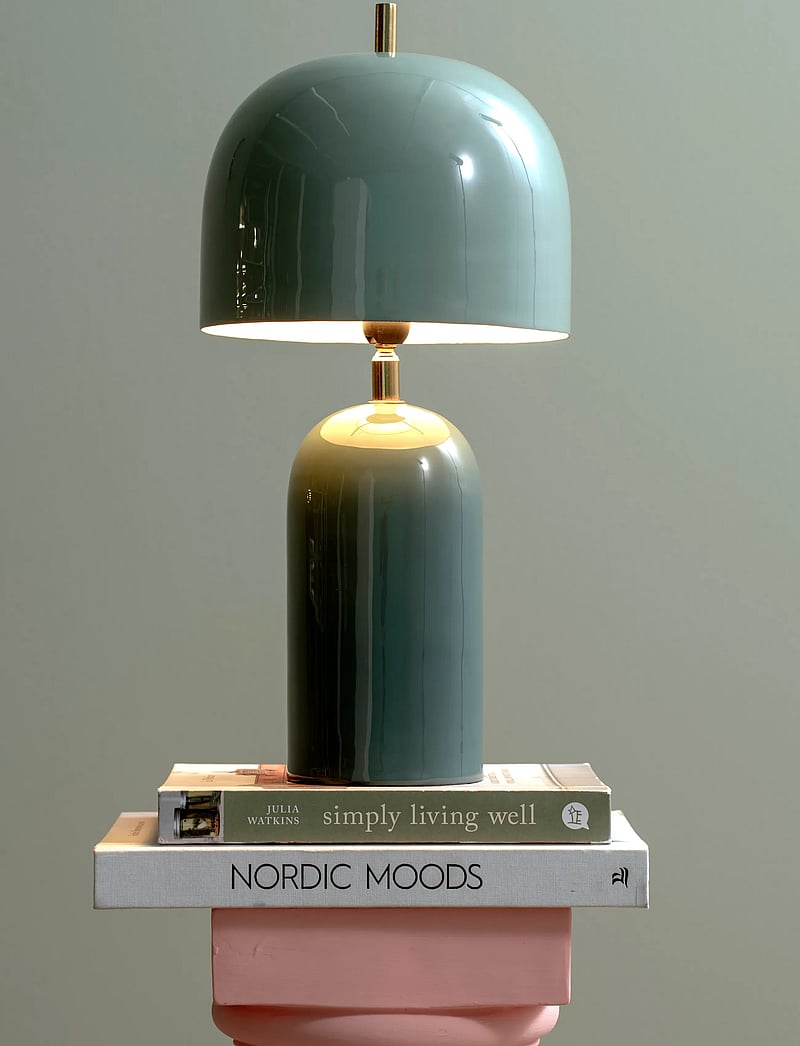 Leitmotiv - Table Lamp Rico - schreibtisch- & tischlampen - jeans blue and misty blue - 0