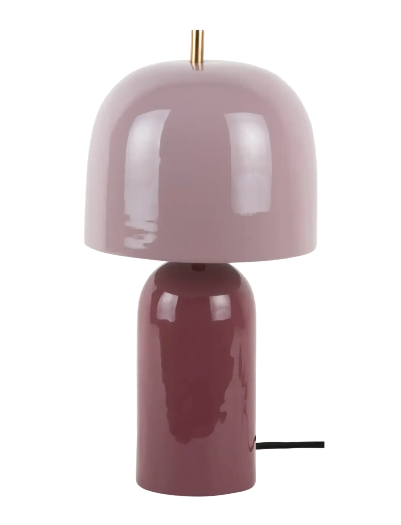 Leitmotiv Table Lamp Rico - Lamper - DARK MAUVE AND SOFT LAVENDER / burgundy