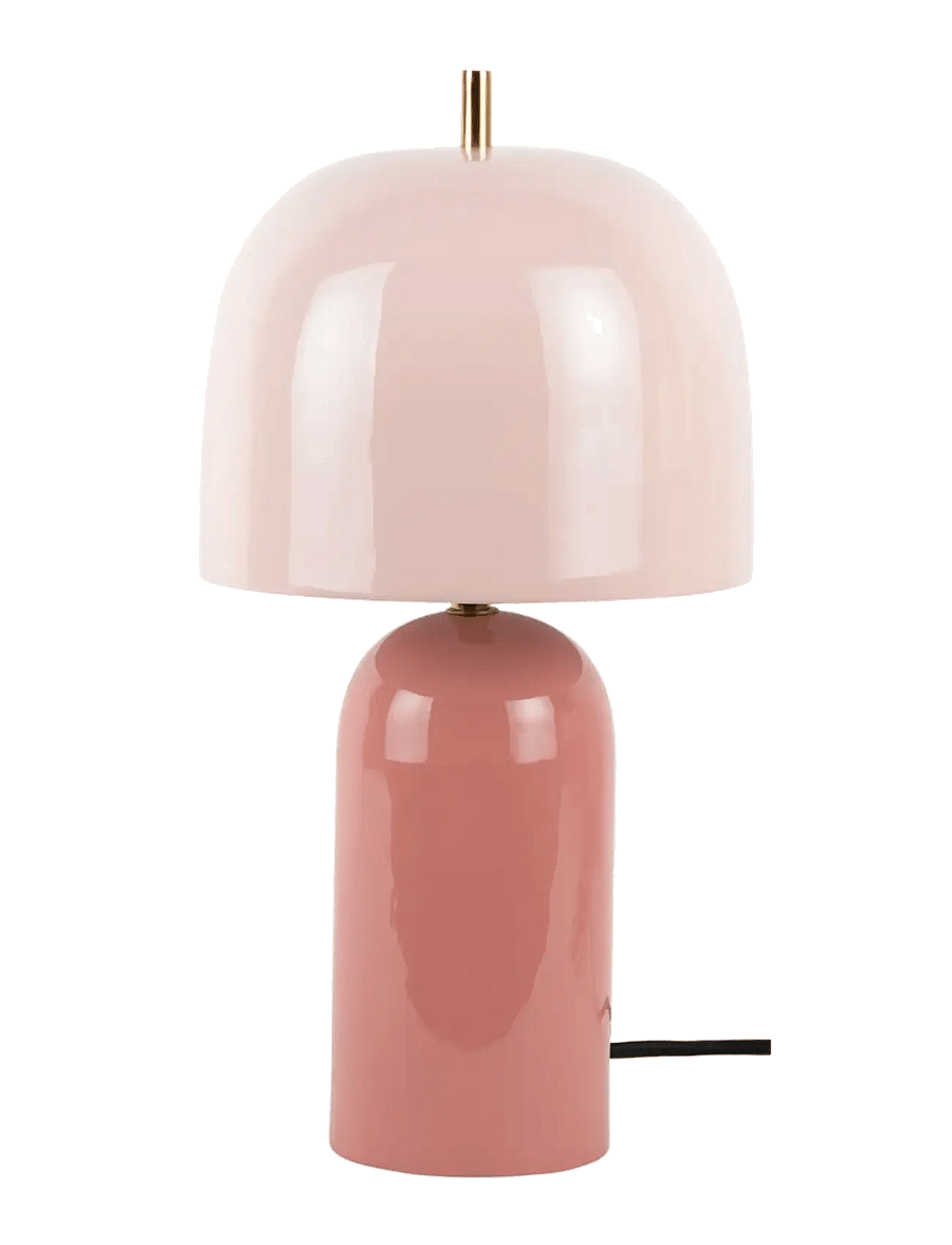 Leitmotiv - Table Lamp Rico - schreibtisch- & tischlampen - tan rose and soft pink - 0