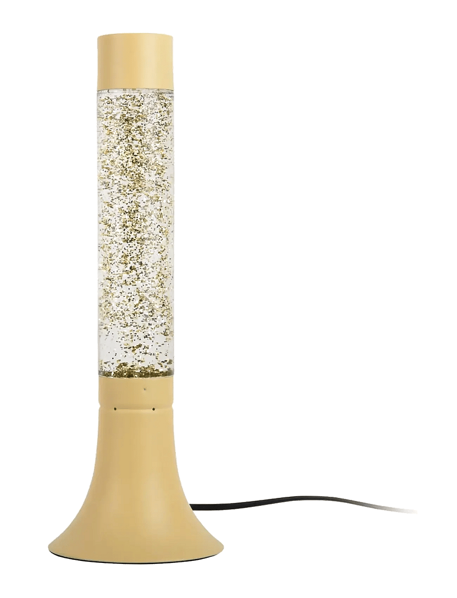 Leitmotiv - Table Lamp Astro Glitter - bordslampor - soft yellow - 1