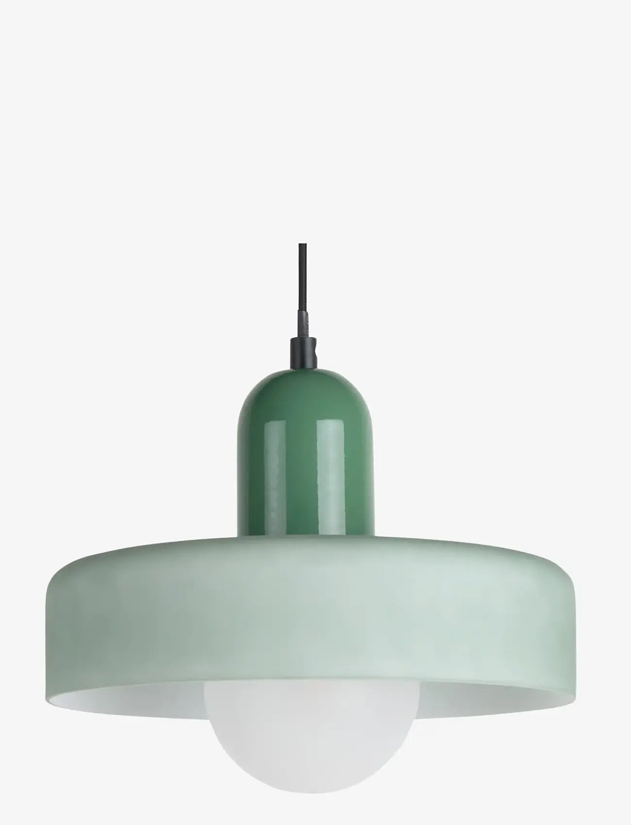 Leitmotiv - Pendant Lamp Opaco Grato - pendellampen - jungle green and grayed jade - 1